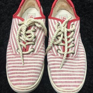 UGG EYAN II Canvas Sneakers SZ 8.5